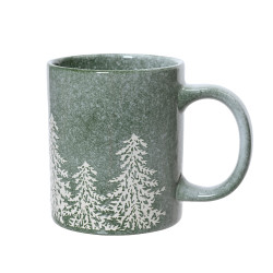 Mug de Noël sapin vert 31 cl