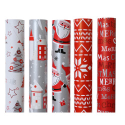 Papier cadeau de Noël 70 x 200 cm DECORIS