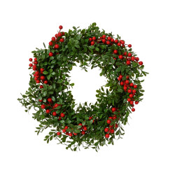Couronne de Noël avec baies Ø 45 cm