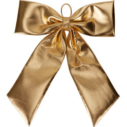 Noeud en tissu doré 68 x 80 cm