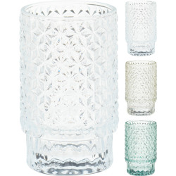 Photophore en verre diamant Ø 6