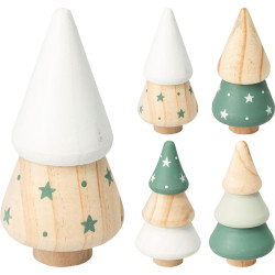 Sapin design en bois vert Ø 4