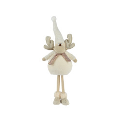 Cerf debout en polyester 25 x 20 x 67 cm DECORIS
