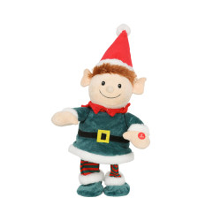 Elfe musical en polyester 32 cm KAEMINGK