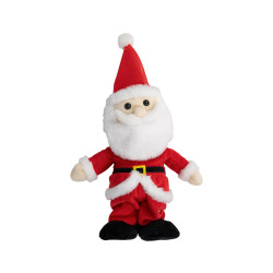 Père Noël musical en polyester 30 cm KAEMINGK