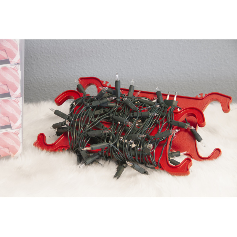 Dévidoir de Noël rouge SUNWARE – Lot pratique | SUNWARE