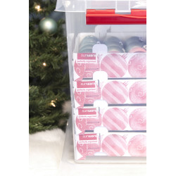 Box rangement Noël Q-Line 38L SUNWARE – Organisez vos fêtes | SUNWARE