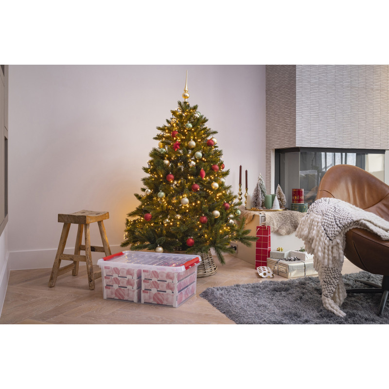 Box rangement Noël Q-Line 45L SUNWARE – Organisez vos fêtes | SUNWARE