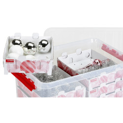 Box rangement Noël Q-Line 45L SUNWARE – Organisez vos fêtes | SUNWARE