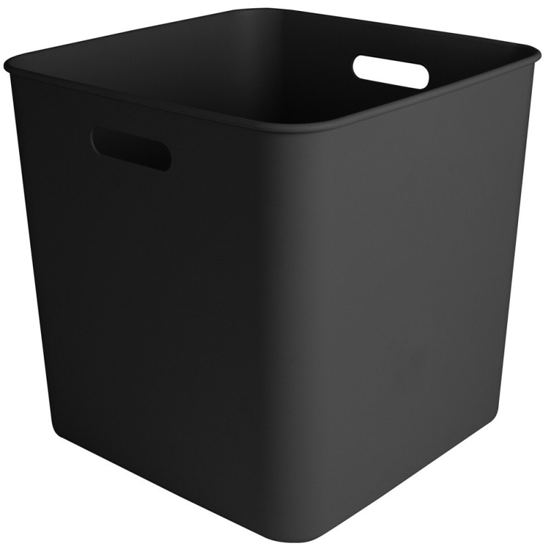 Boîte Sigma Home Cube 25 L Noir – Rangement Pratique | SUNWARE