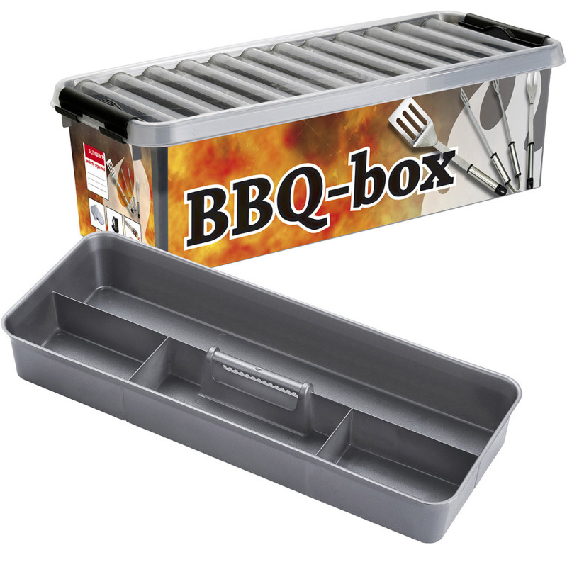 Box de rangement BBQ 9,5L – Organisez vos accessoires | SUNWARE