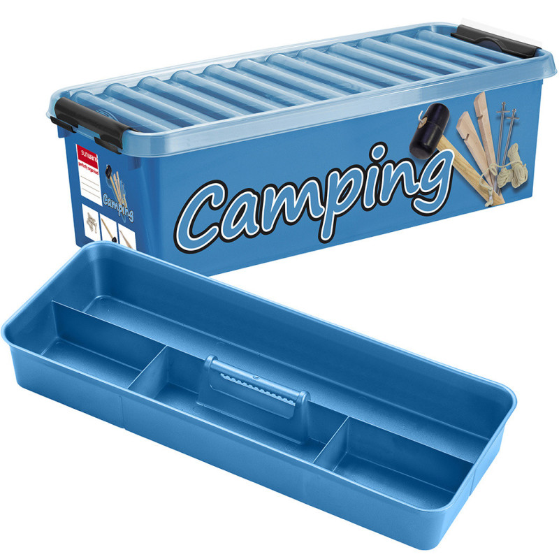 Box rangement camping Q-line 9,5L – Organisez vos affaires | SUNWARE