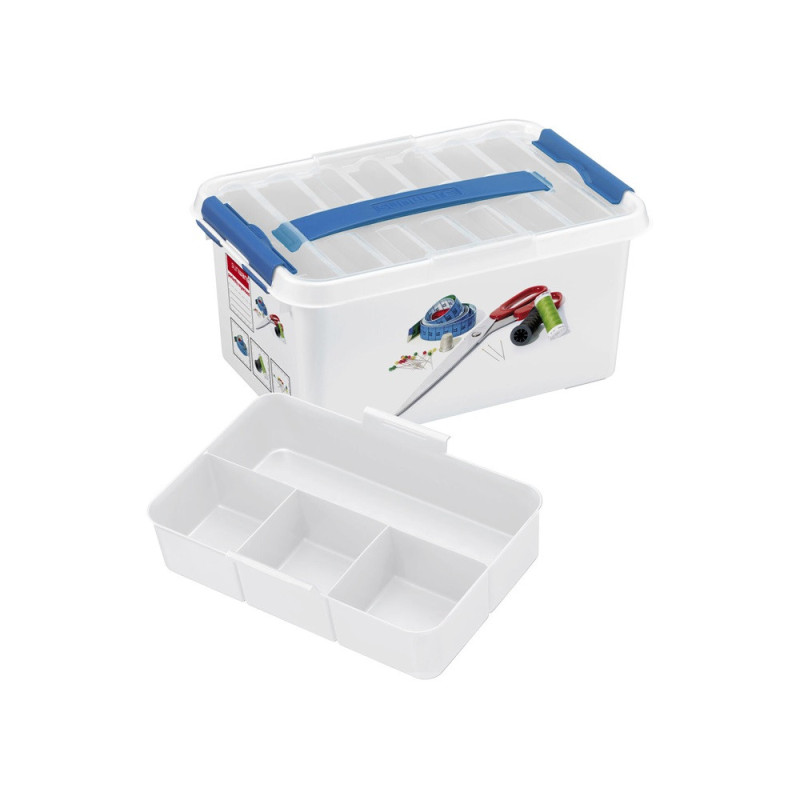 Boîte à coudre Q-Line 6L – Rangement pratique | SUNWARE