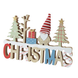 Panneau de Noël Christmas en bois 29