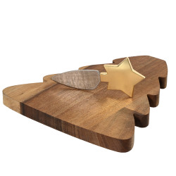 Planche à découper sapin en bois 24 x 17 x 1