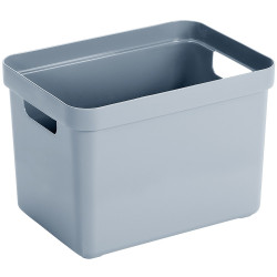 Boîte de rangement Sigma Home 18 L bleu – Organisez votre espace | SUNWARE