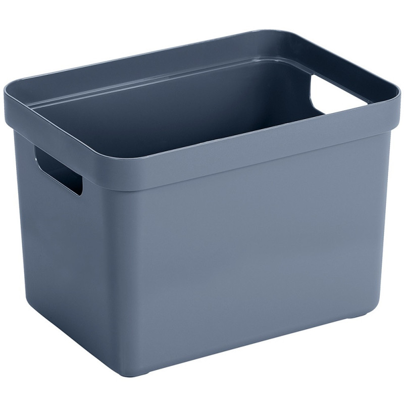 Box de rangement Sigma Home 18L – Bleu foncé | SUNWARE