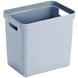Boîte de rangement Sigma Home bleue 25 L – Organisez votre espace | SUNWARE