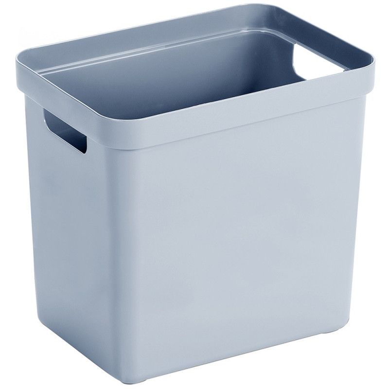 Boîte de rangement Sigma Home bleue 25 L – Organisez votre espace | SUNWARE
