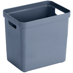 Box de rangement 25L bleu foncé – Organisez votre espace | SUNWARE
