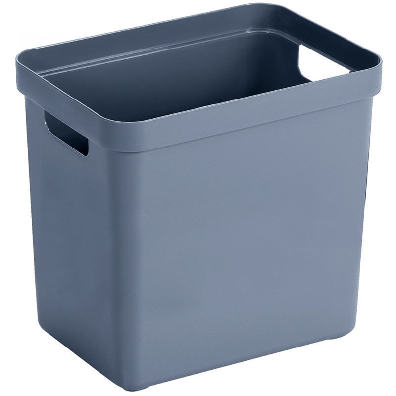 Box de rangement 25L bleu foncé – Organisez votre espace | SUNWARE