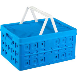 Box de rangement isotherme pliable 32L – Pratique et bleu | SUNWARE