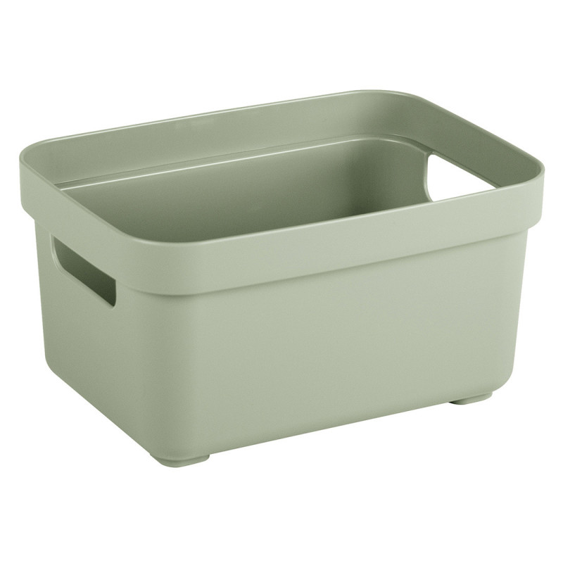 Boîte de rangement Sigma Home 2,5 L verte – Organisez | SUNWARE