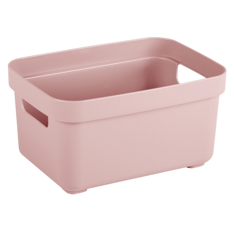 Box de rangement rose 2,5L – Organisez votre espace | SUNWARE