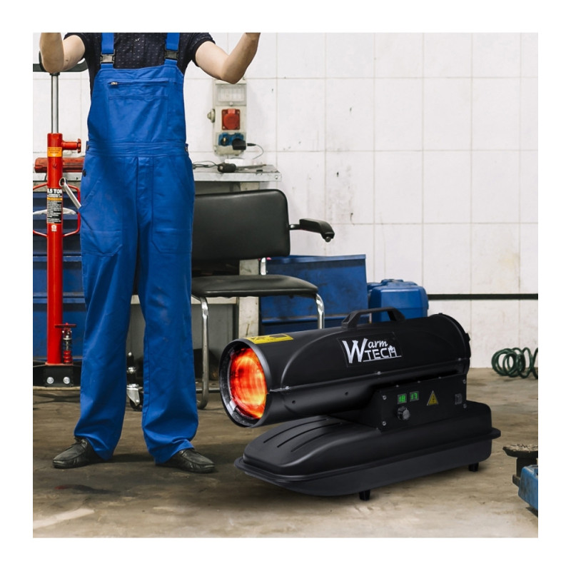 Canon à chaleur diesel WTCAC20-25 20 kW – Chauffage Puissant