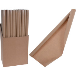 Papier cadeau kraft 70 x 300 cm