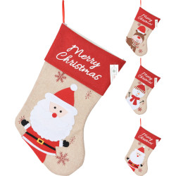 Chaussette de Noël à suspendre 40 cm