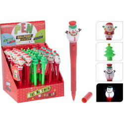 Stylo de Noël avec LED