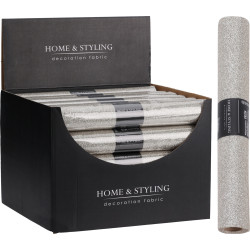 Tissu décoratif champagne clair 28 x 250 cm