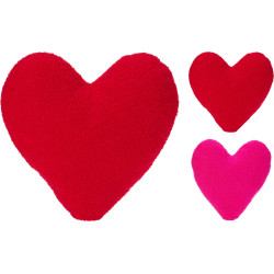 Coussin en forme de coeur 35 x 32 cm
