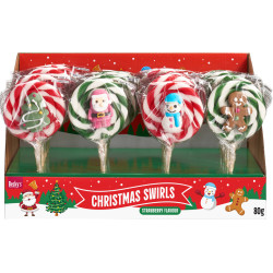 Sucette avec figurine de Noël 80 g