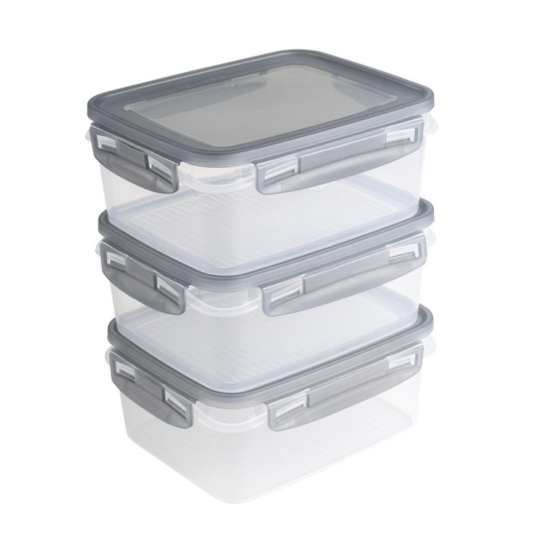 Boîte congélation clips Club Cuisine 1,2L – Lot 3 pièces | SUNWARE