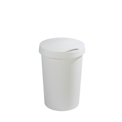 Poubelle Twinga 45L Blanche – Design & Pratique | SUNWARE