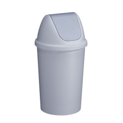 Poubelle Twinga 45L grise – Pratique et design | SUNWARE