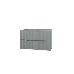 Meuble sous-plan suspendu Emilien 80cm – Gris souris | AURLANE