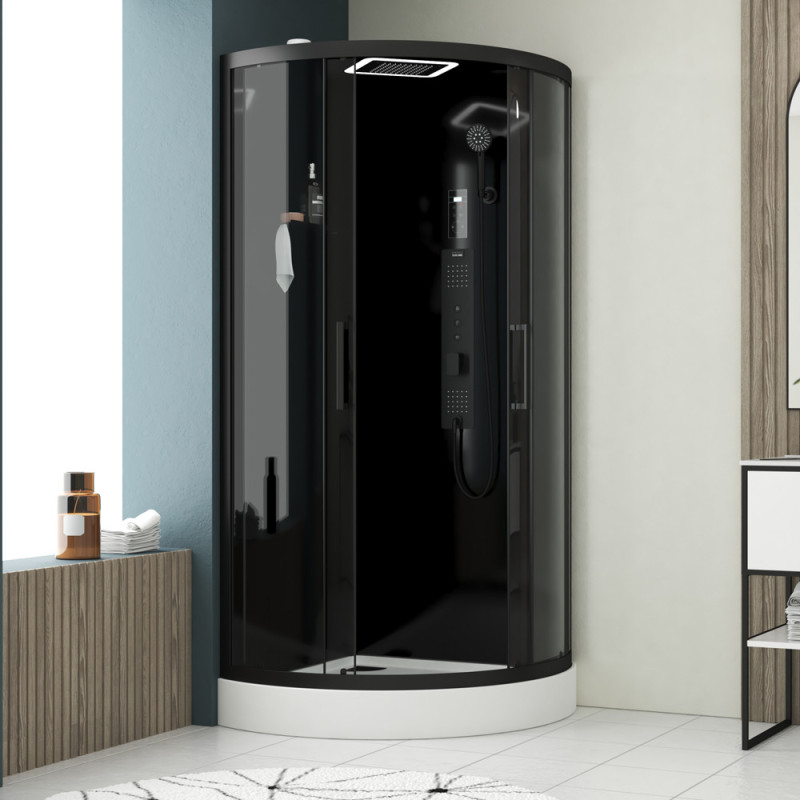 Cabine de douche Aura 95x95cm – Design & Confort | AURLANE