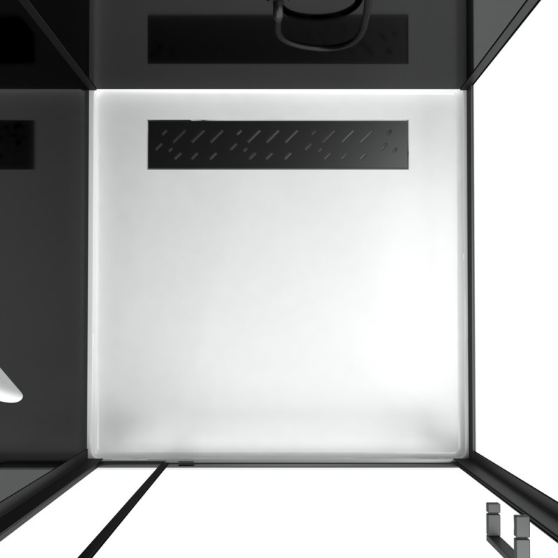 Cabine de douche Aura 90x90 – Design moderne | AURLANE