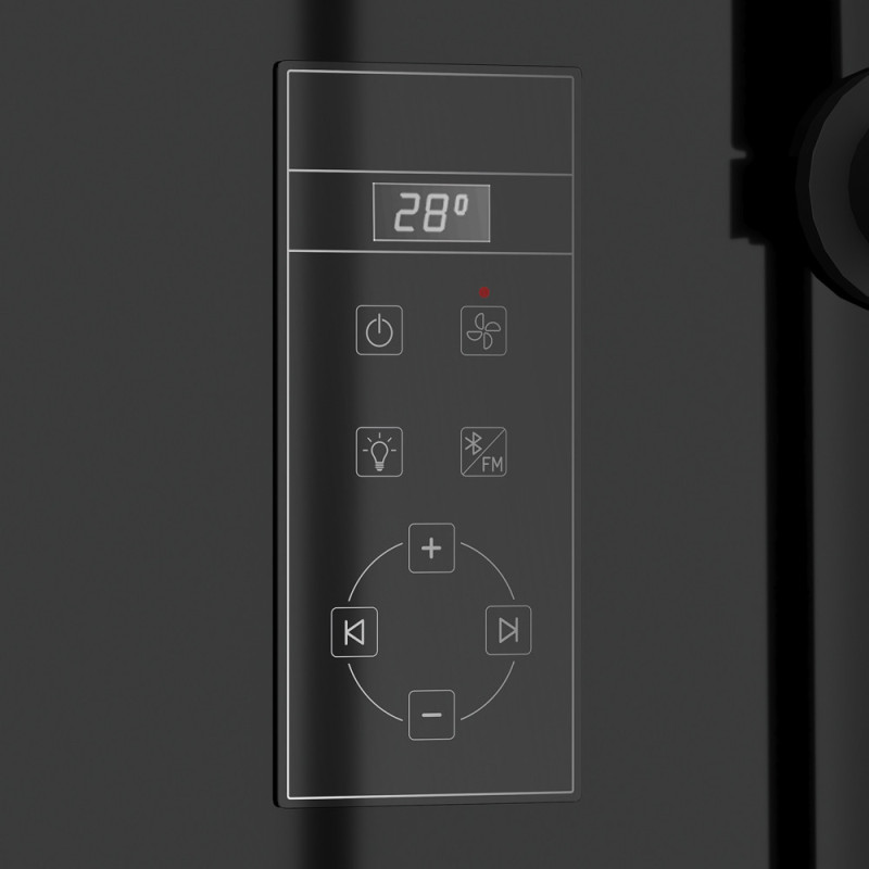 Cabine de douche Aura 90x90 – Design moderne | AURLANE