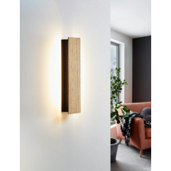Applique LED Zubialde Bois EGLO - Lumière Chaude | EGLO