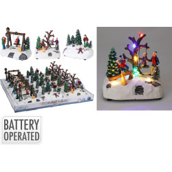 Scène d'hiver LED