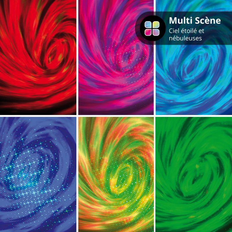 Veilleuse projecteur LED Bluetooth Spacelite XANLITE – Ambiance féerique