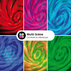 Veilleuse projecteur LED SiCosmolite XANLITE – Ambiance féerique