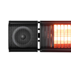 Chauffage de terrasse électrique Heat And Beat – 2000 W | EUROM