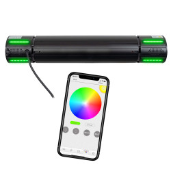 Chauffage de terrasse électrique Heat And Beat – 2000 W | EUROM