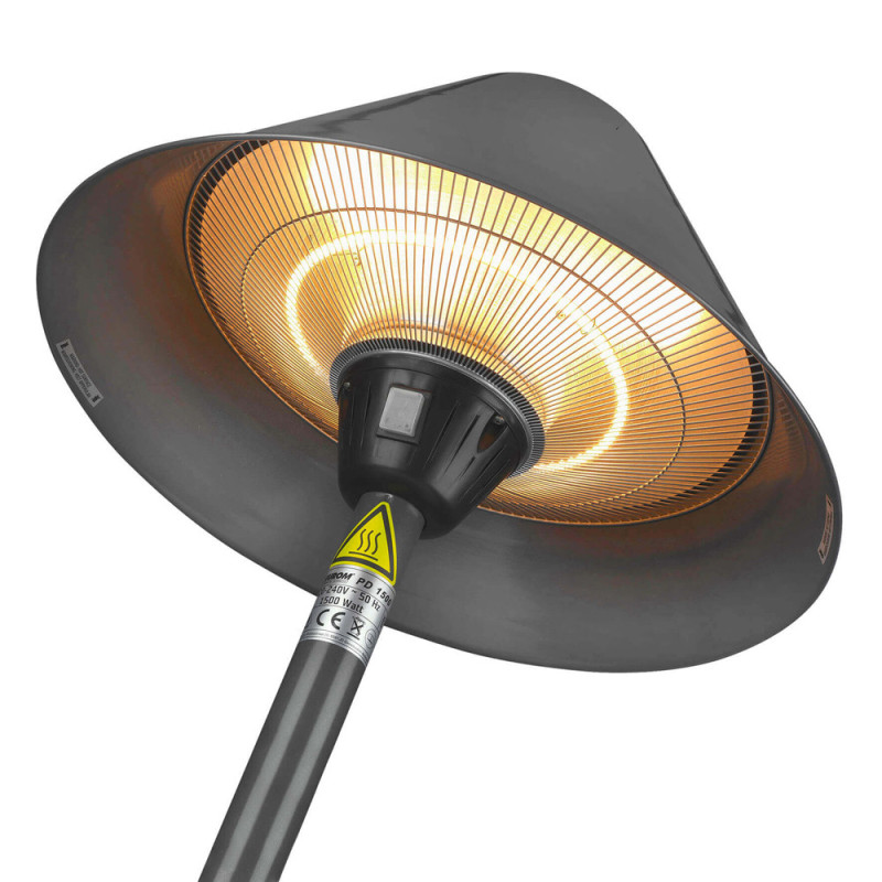 Chauffage Terrasse Électrique EUROM 1500W – Chaleur Confortable