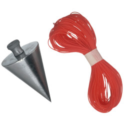 Fil à plomb conique CONNEX – Précision assurée